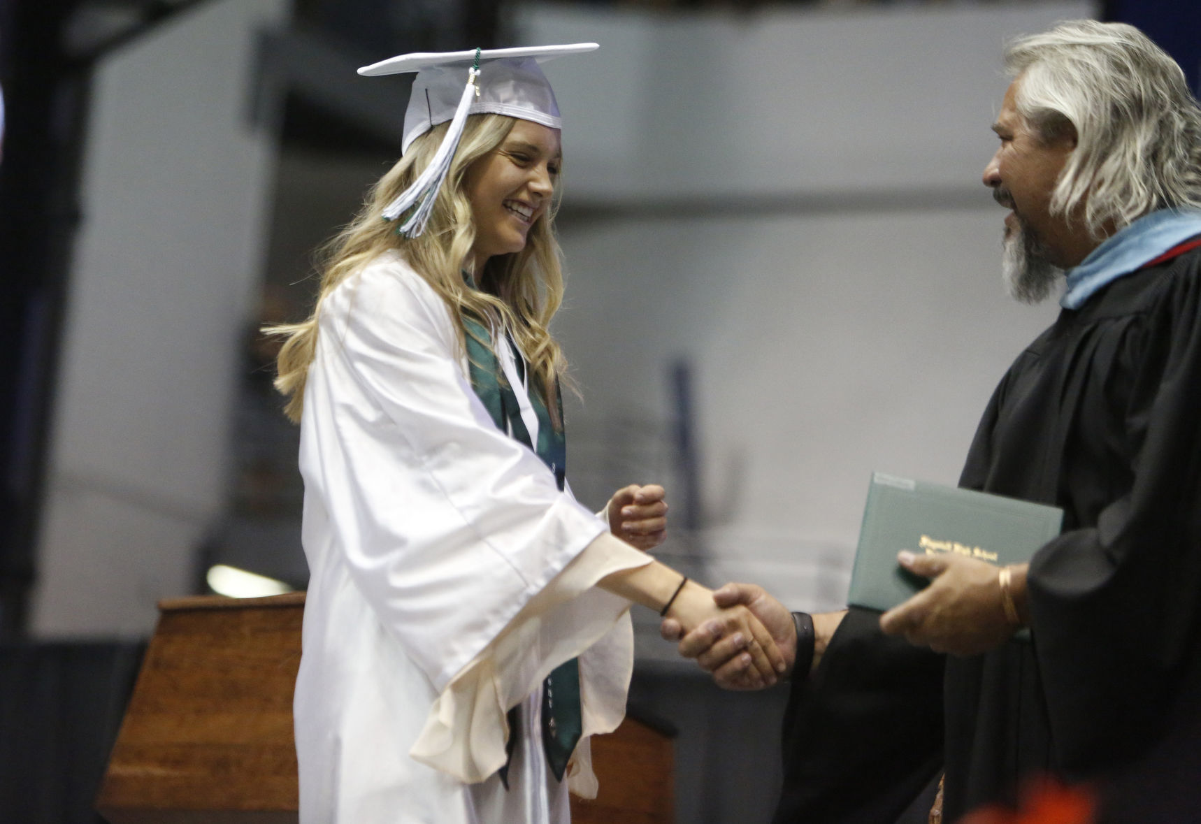 Smiling Across The Stage
